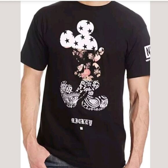 Disney X NEFF | Floral Mickey Mouse Graphic Tee - Picture 1 of 5